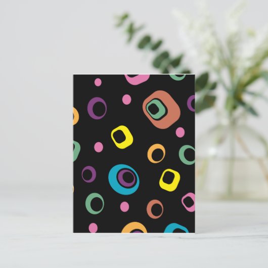 Aangepaste eigen foto en tekst briefkaart (Staand voorkant)