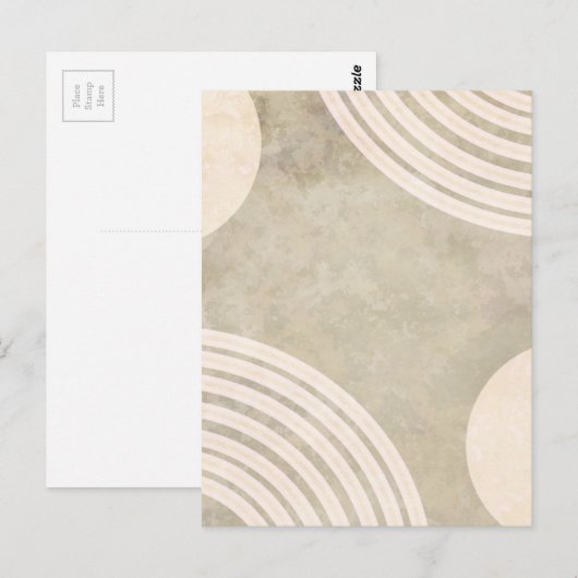 Aangepaste eigen foto en tekst briefkaart (Voorkant / Achterkant)