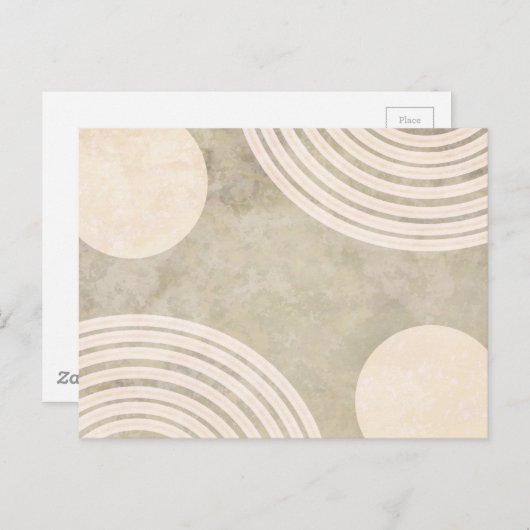 Aangepaste eigen foto en tekst briefkaart (Voorkant / Achterkant)