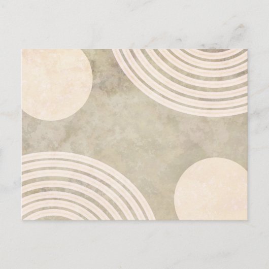 Aangepaste eigen foto en tekst briefkaart (Voorkant)