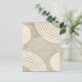 Aangepaste eigen foto en tekst briefkaart (Staand voorkant)