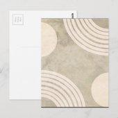 Aangepaste eigen foto en tekst briefkaart (Voorkant / Achterkant)