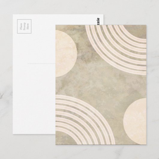 Aangepaste eigen foto en tekst briefkaart (Voorkant / Achterkant)