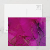 Aangepaste eigen foto en tekst briefkaart (Voorkant / Achterkant)