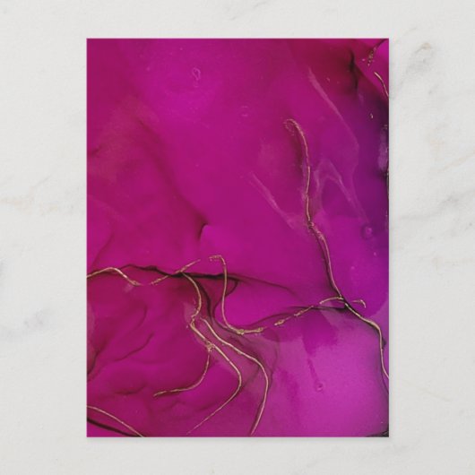 Aangepaste eigen foto en tekst briefkaart (Voorkant)