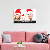 Aangepaste eigen foto en tekst canvas afdruk (Insitu (Woonkamer))