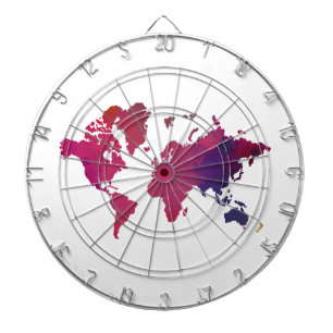 Aangepaste eigen foto en tekst dartbord