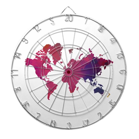 Aangepaste eigen foto en tekst dartbord (Voorkant)
