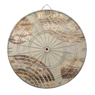 Aangepaste eigen foto en tekst dartbord