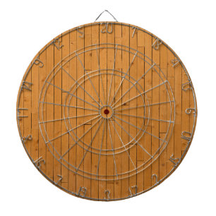 Aangepaste eigen foto en tekst dartbord