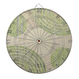 Aangepaste eigen foto en tekst dartbord