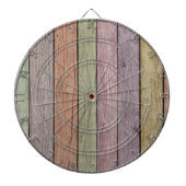 Aangepaste eigen foto en tekst dartbord (Voorkant)