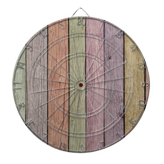 Aangepaste eigen foto en tekst dartbord (Voorkant)