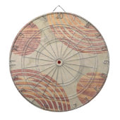 Aangepaste eigen foto en tekst dartbord (Voorkant)