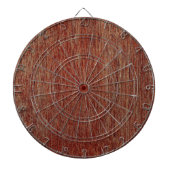 Aangepaste eigen foto en tekst dartbord (Voorkant)