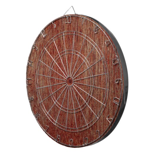 Aangepaste eigen foto en tekst dartbord (Voorkant Rechts)