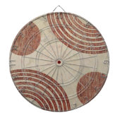 Aangepaste eigen foto en tekst dartbord (Voorkant)