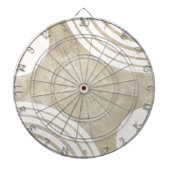 Aangepaste eigen foto en tekst dartbord (Voorkant)