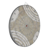 Aangepaste eigen foto en tekst dartbord (Voorkant Links)