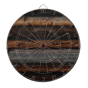 Aangepaste eigen foto en tekst dartbord