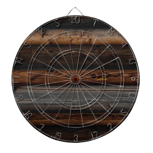 Aangepaste eigen foto en tekst dartbord (Voorkant)