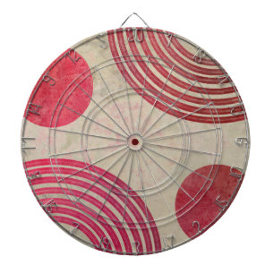 Aangepaste eigen foto en tekst dartbord