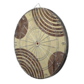 Aangepaste eigen foto en tekst dartbord (Voorkant Rechts)