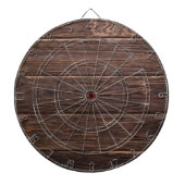 Aangepaste eigen foto en tekst dartbord (Voorkant)