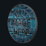 Aangepaste eigen foto en tekst dartbord<br><div class="desc">U kunt uw favoriete foto toevoegen. Dit is perfect cadeauidee. Personaliseer met jouw naam en andere teksten.</div>