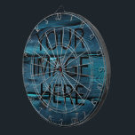 Aangepaste eigen foto en tekst dartbord<br><div class="desc">U kunt uw favoriete foto toevoegen. Dit is perfect cadeauidee. Personaliseer met jouw naam en andere teksten.</div>