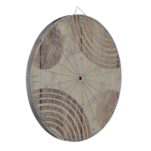 Aangepaste eigen foto en tekst dartbord (Voorkant Links)