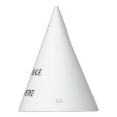 Aangepaste eigen foto en tekst feesthoedjes (Rechts)