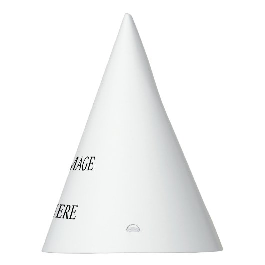 Aangepaste eigen foto en tekst feesthoedjes (Rechts)