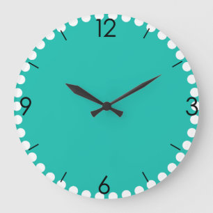 Aangepaste eigen foto en tekst grote klok