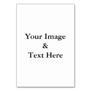 Aangepaste eigen foto en tekst kaart