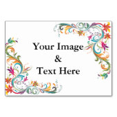 Aangepaste eigen foto en tekst kaart (Voorkant)