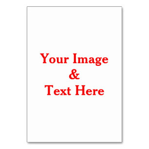Aangepaste eigen foto en tekst kaart
