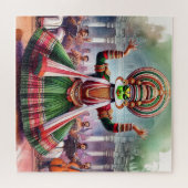 Aangepaste eigen foto en tekst legpuzzel (Horizontaal)