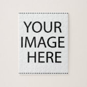 Aangepaste eigen foto en tekst legpuzzel (Verticaal)