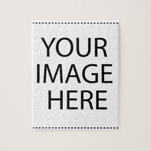Aangepaste eigen foto en tekst legpuzzel (Verticaal)