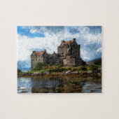 Aangepaste eigen foto en tekst legpuzzel (Horizontaal)