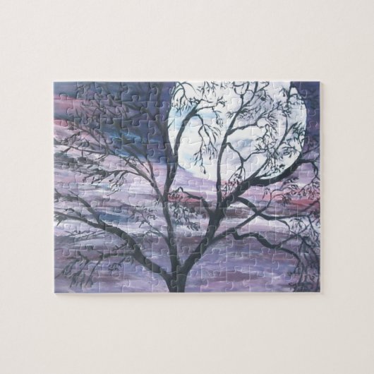 Aangepaste eigen foto en tekst legpuzzel (Horizontaal)