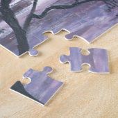 Aangepaste eigen foto en tekst legpuzzel (Zijkant)