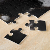 Aangepaste eigen foto en tekst legpuzzel (Zijkant)