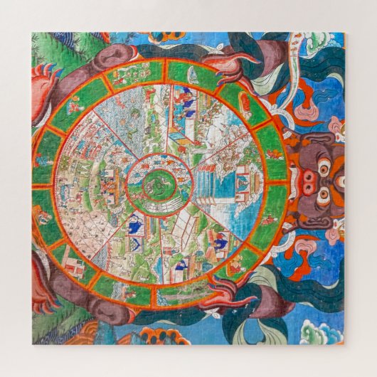 Aangepaste eigen foto en tekst legpuzzel (Horizontaal)