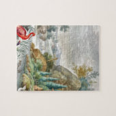 Aangepaste eigen foto en tekst legpuzzel (Horizontaal)