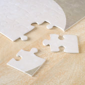 Aangepaste eigen foto en tekst legpuzzel (Zijkant)