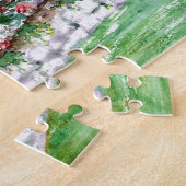 Aangepaste eigen foto en tekst legpuzzel (Zijkant)