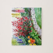 Aangepaste eigen foto en tekst legpuzzel (Verticaal)