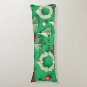 Aangepaste eigen foto en tekst lichaamskussen (Voorkant Verticaal)